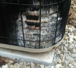 dog urine on ac condenser image