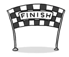 finish line image