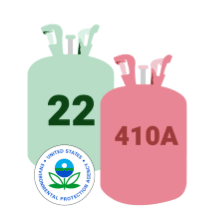 r22 and 410 refrigerant image