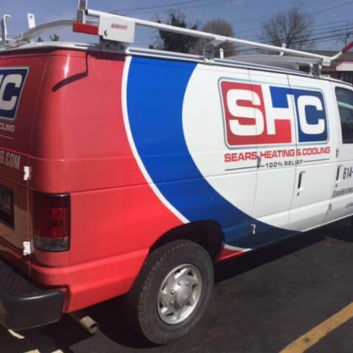 Sears Heating And Cooling Service Van@2x