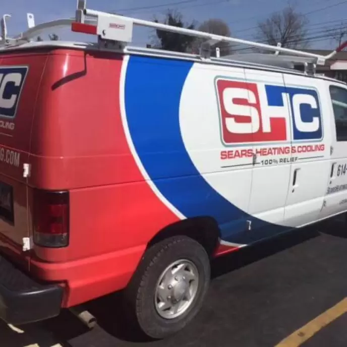 Sears Heating And Cooling Service Van@2x